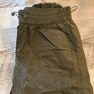Olive Green Women's wind pants